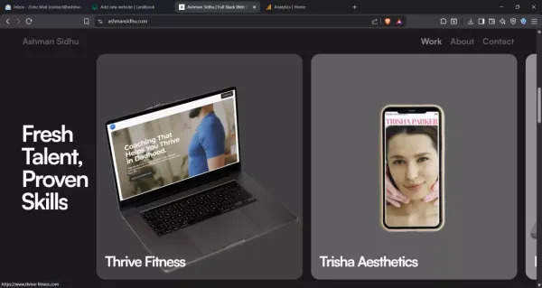 Ashman Sidhu | Full Stack Web Developer & Designer