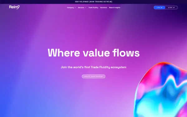 Relm | Trade Fluidity Ecosystem for Crypto & Fiat Payments