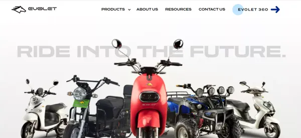 Evolet India - Best in class Electric Vehicles in India. - Landing design inspiration