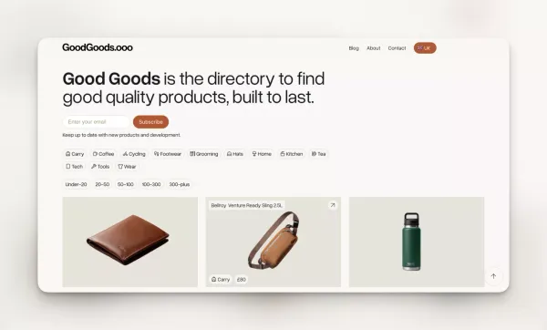 Good Goods - The directory for quality goods