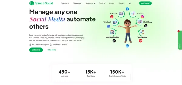 Brand2Social | AI Powered Social Media Management Tool
