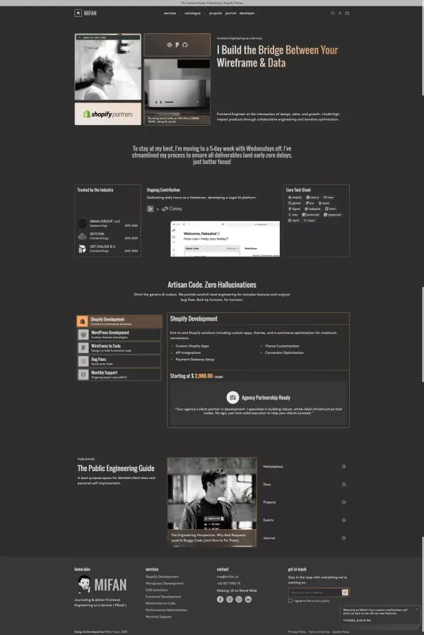 Mifan | Homepage