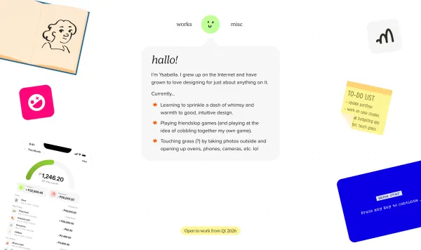 ysabella — product designer