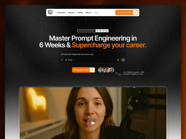 Mindly | Master Generative AI & ChatGPT - Landing design inspiration