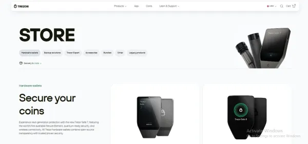 Trezor.io/start® - The #1 Most Hardware Crypto Wallet - Blog design inspiration