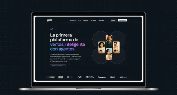 Yalo | Plataforma de ventas inteligente con agentes