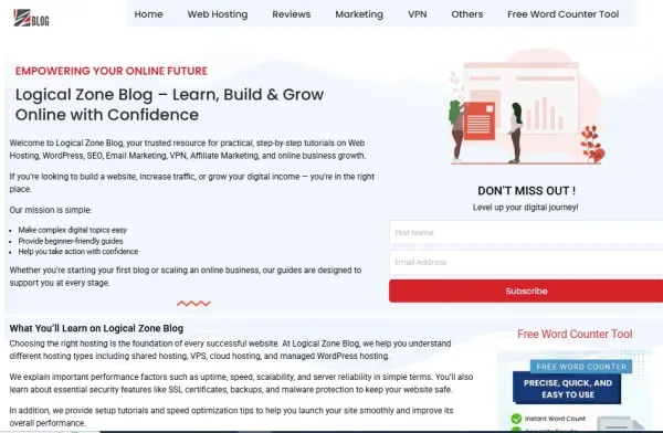 Logical Zone Blog | Web Hosting, WordPress & SEO Tutorials