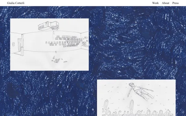 Giulia Cotterli - Portfolio design inspiration