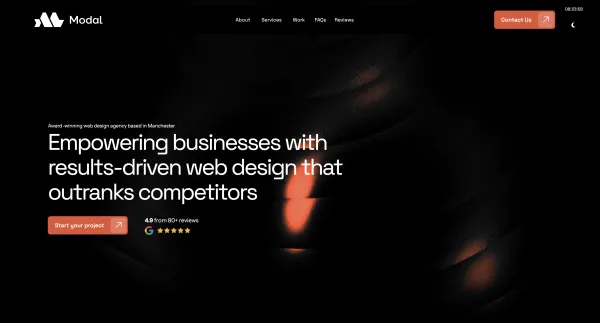 Web Design Manchester | Web Design Agency | Modal Digital®