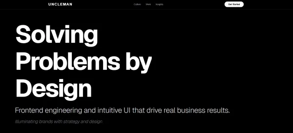 Uncleman - Digital Design & Brand Ecosystem