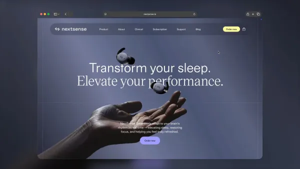 NextSense - Sleep Deeply, Live Fully