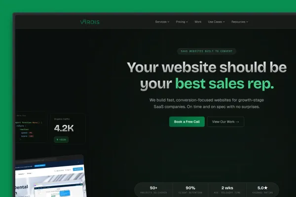 Virdis — Web Design & Development for SaaS