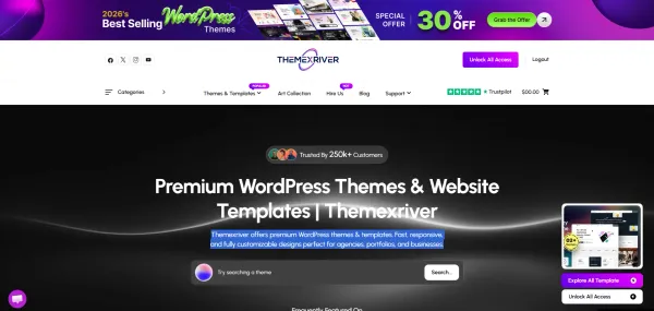 Themexriver | Premium WordPress Themes & Website Templates
