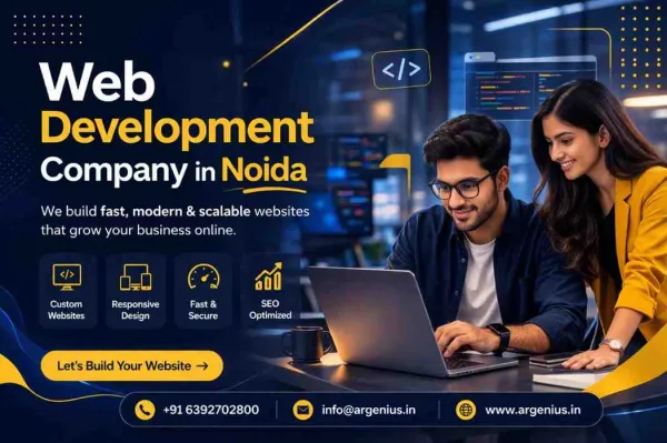 Website Design Company in Noida | Web Development Services - Argenius