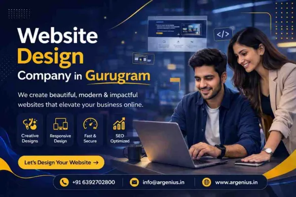 Website Design Company in Gurugram | Web Development Services - Argenius