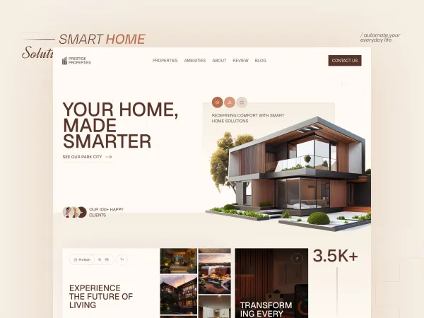 ParkCity - Real Estate Website