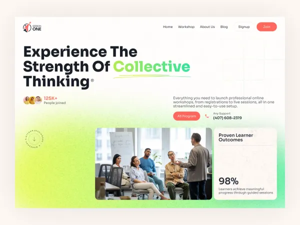 SessionOne - A Workshop Website