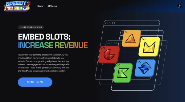 Speedy Games - No-Download Slots Widgets for Webmasters
