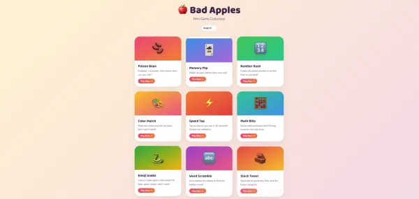 Bad Apples — 20+ Free Unblocked Mini Games (No Download, 2026)