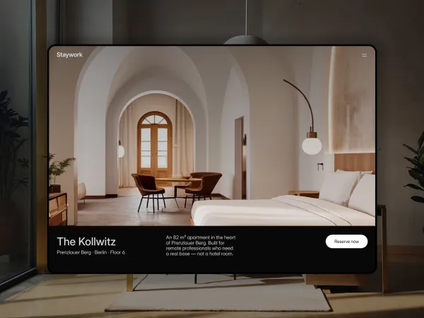 Staywork - Framer Single Property Rental Template by Raffaele Parlato