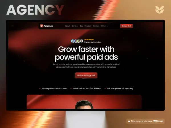 Adsency â Ads Agency Framer Template