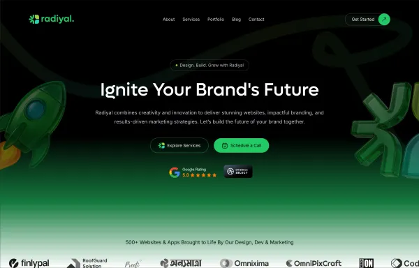 Radiyal - UI/UX, Web Design & Development Agency