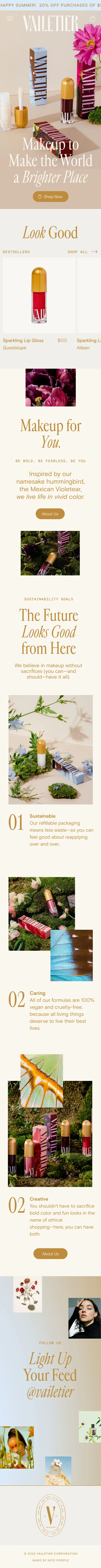 Vailetier: Beauty that Cares for the Planet – vailetier mobile view