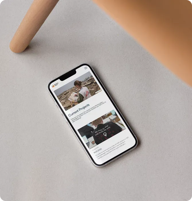 Missing Maps mobile view