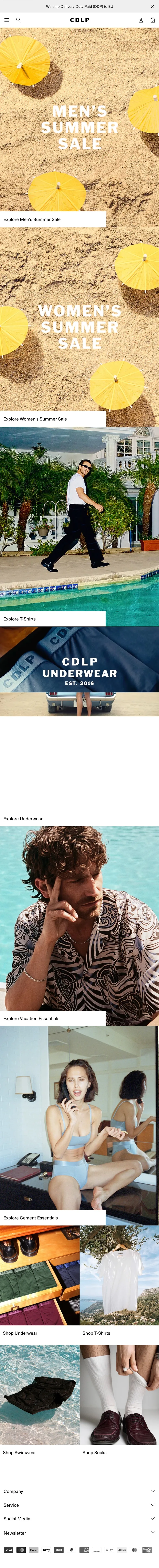 CDLP – Elevated Essentials | Official Online Store mobile view