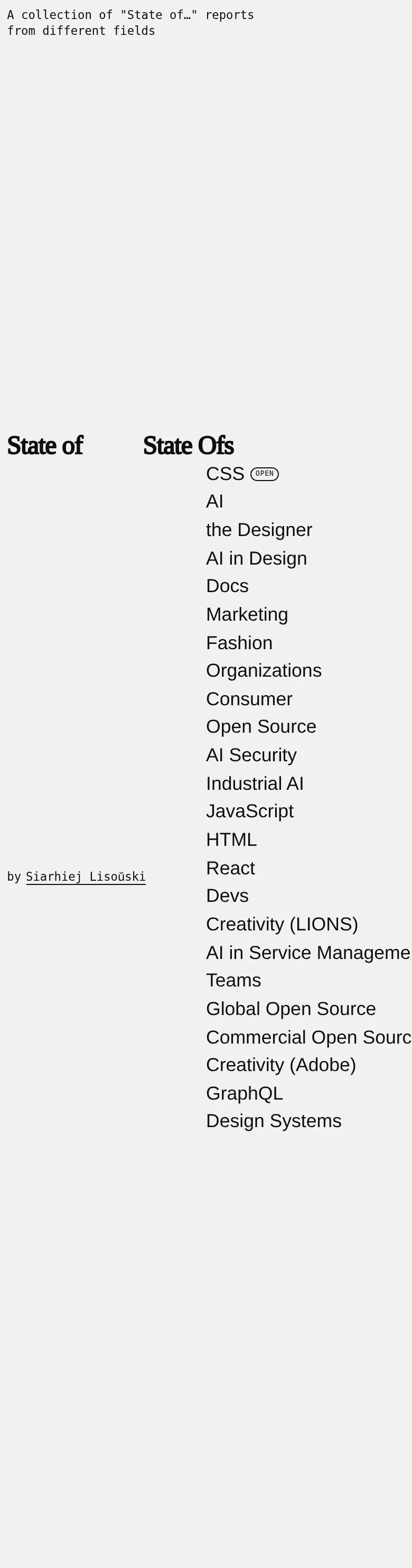 State of State Ofs mobile view