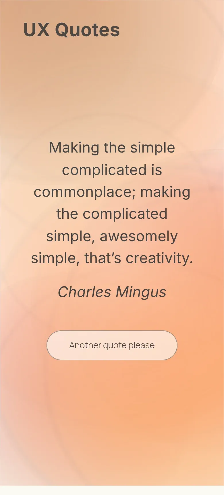 User feedback is critical to product success - UX Quotes mobile view
