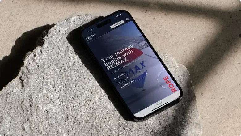 Buy or sell real estate in Europe | Join REMAX mobile view