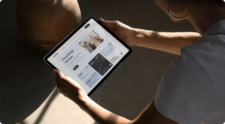 NOTUM Technologies | Leading Strapi agency mobile view