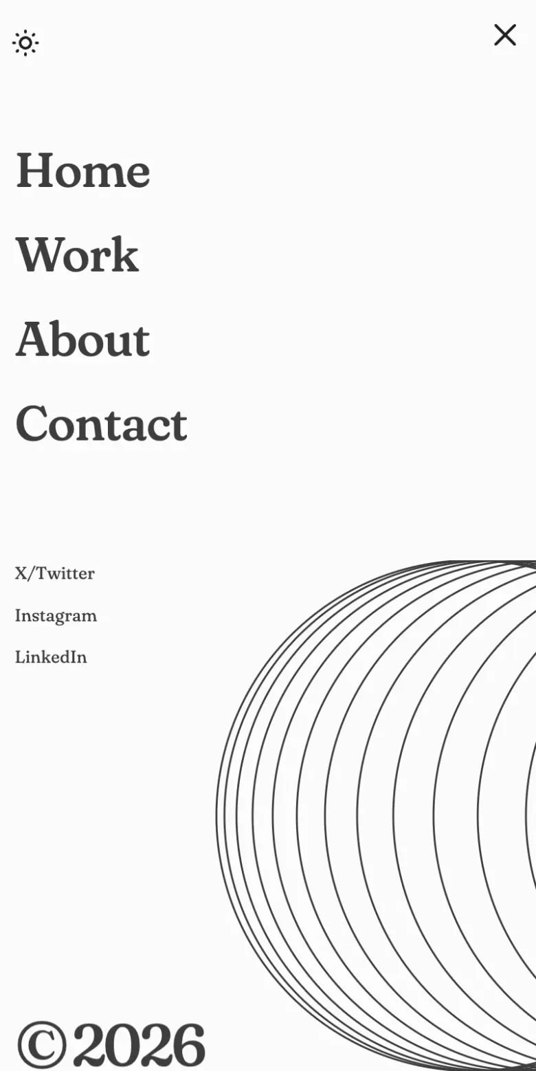 Joel Belsco | The Case Against Me | A surprisingly different portfolio mobile view