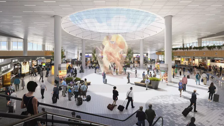 Avianca Airlines JFK Terminal - airportsterminalhub.com - Product listing design
