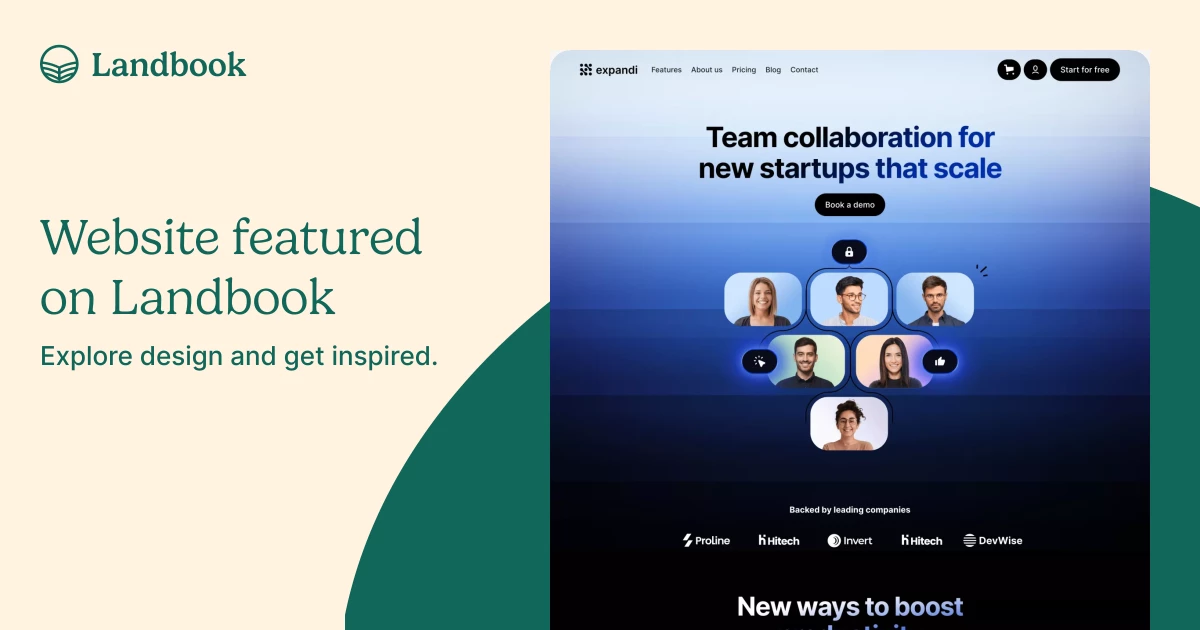expandi - Webflow Ecommerce Website Template
