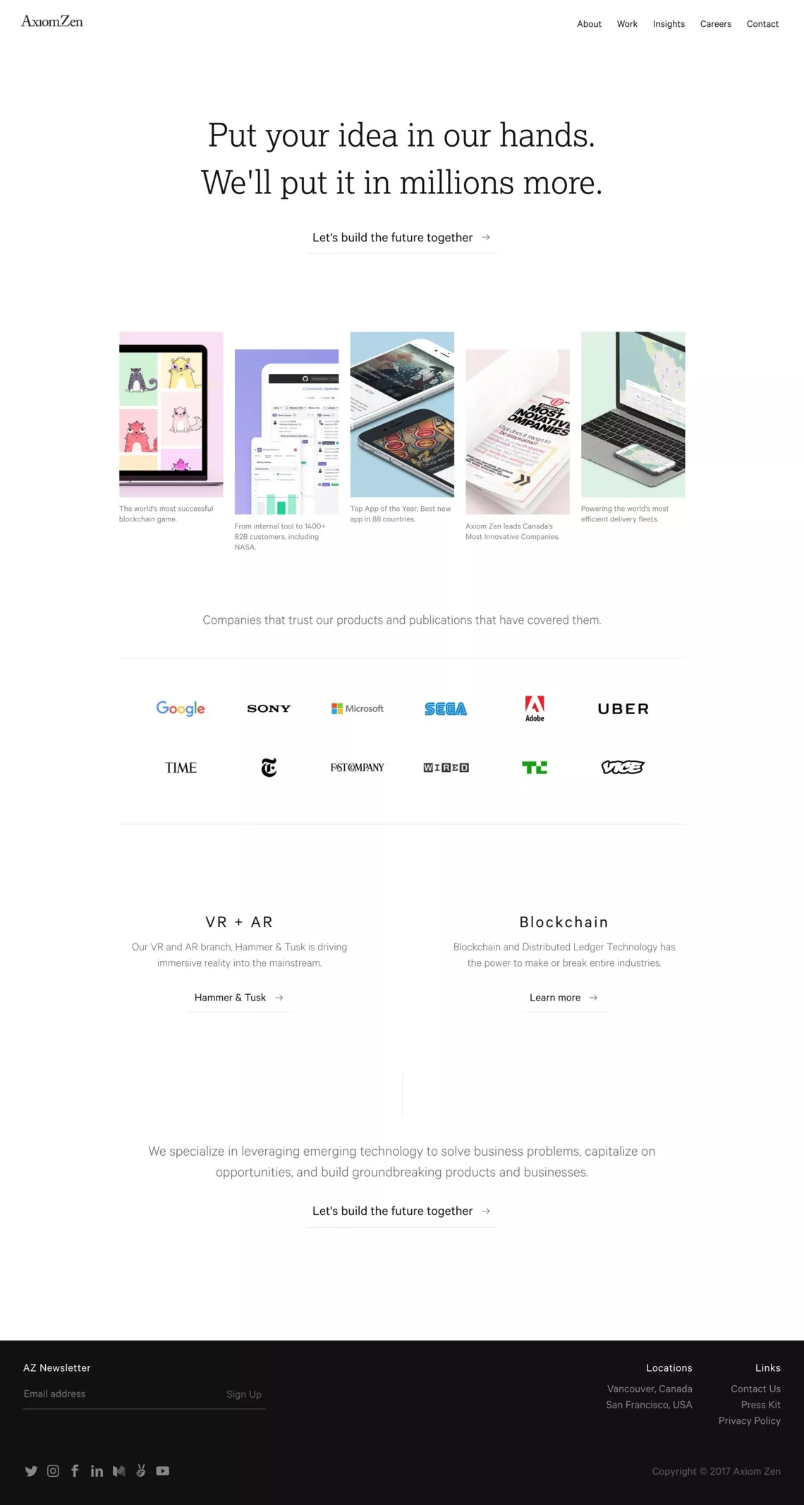 Axiom Zen | Innovation Studio on Landbook - get inspired by portfolio  design and more