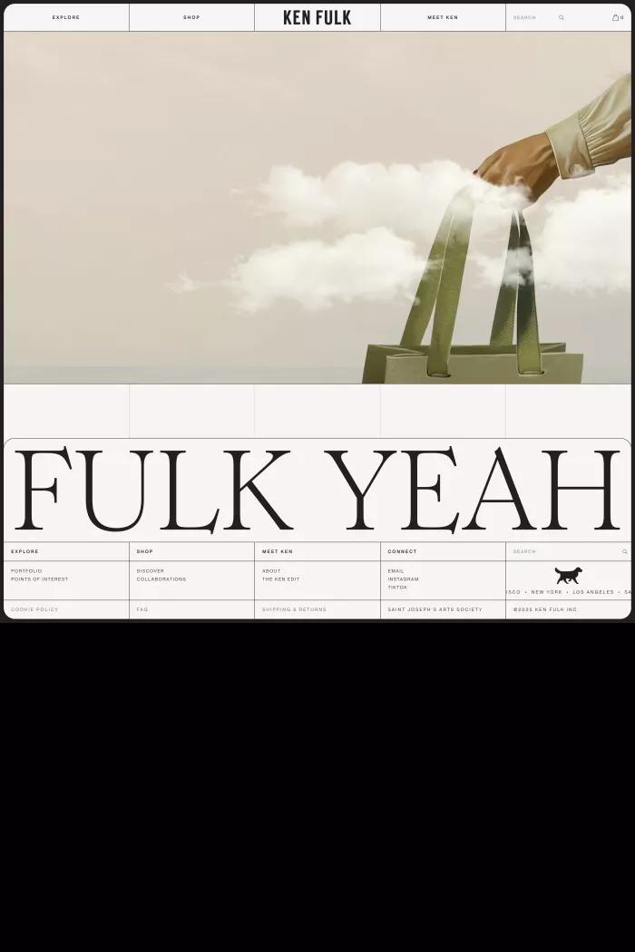 Screenshot taken from Home | Ken Fulk