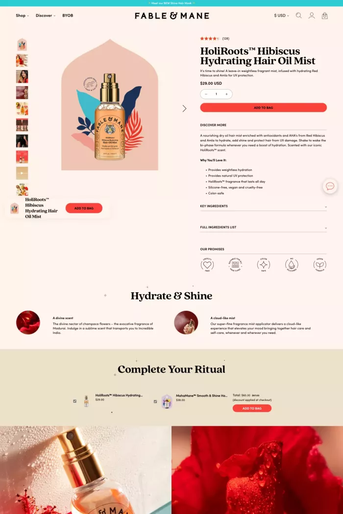 The best product page website design inspiration