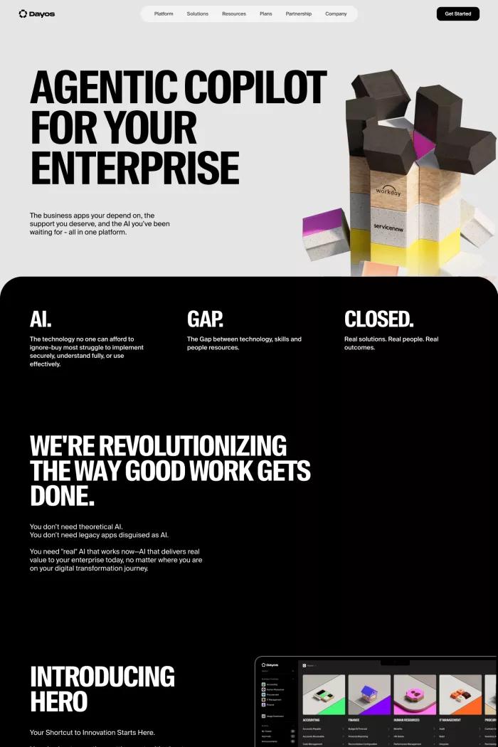 Screenshot taken from AI for Business | Dayos | AI for Business | Dayos