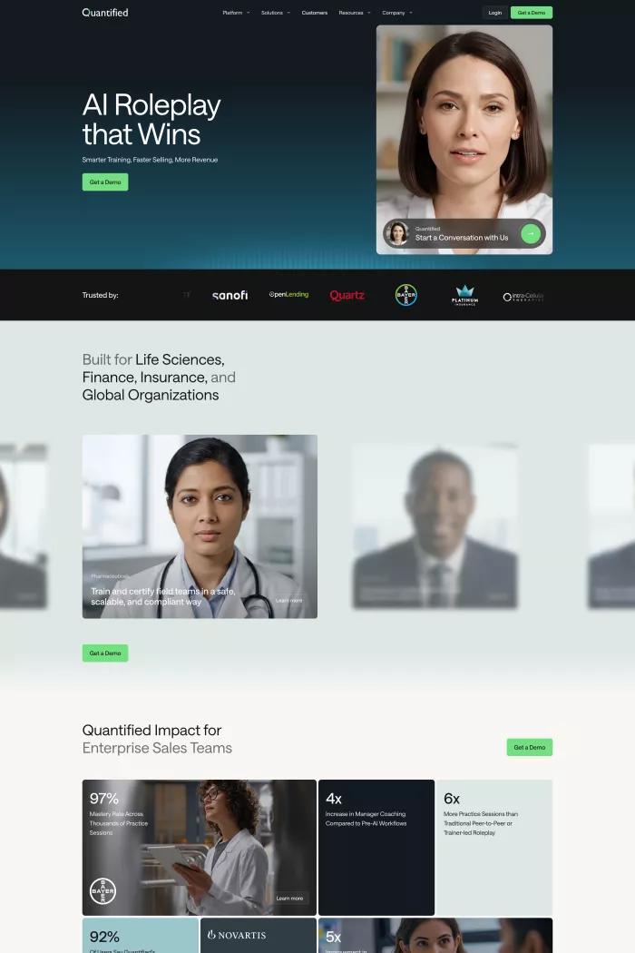 Screenshot taken from Quantified