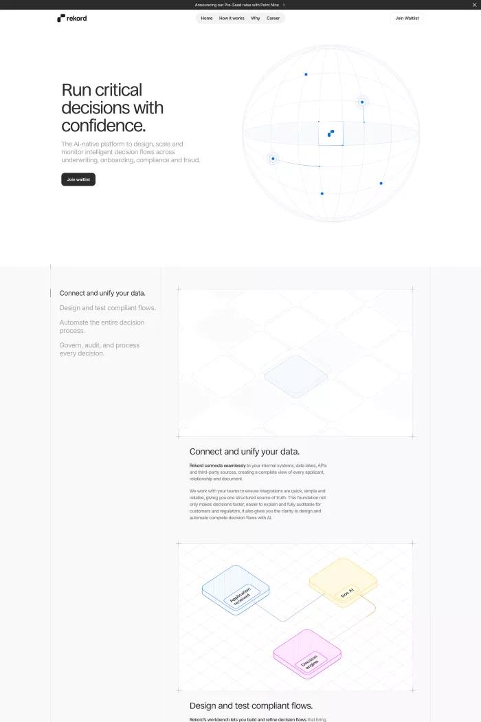 Screenshot taken from Rekord