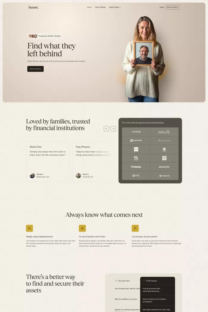 Screenshot taken from Sunset — Find what they left behind.