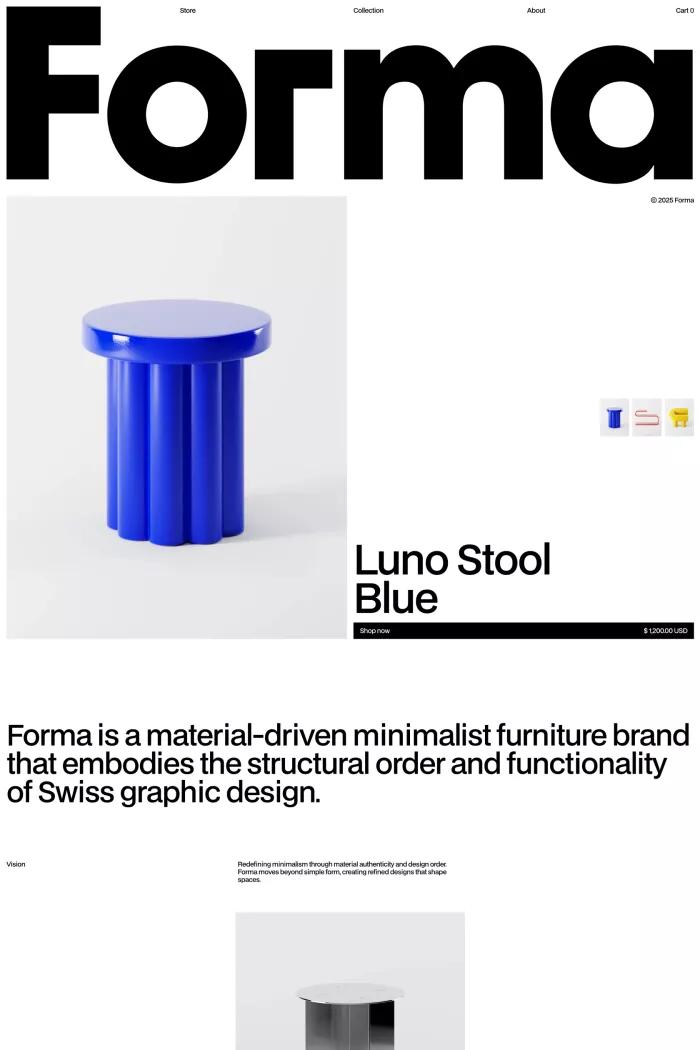 Forma - Webflow HTML website template